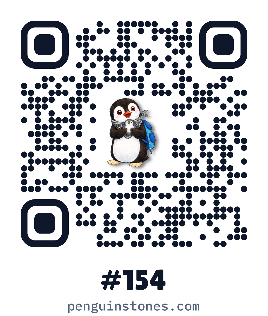 QR code of stone #154