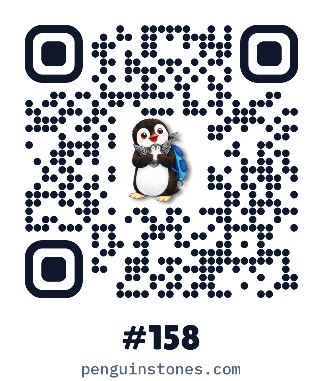 QR code of stone #158