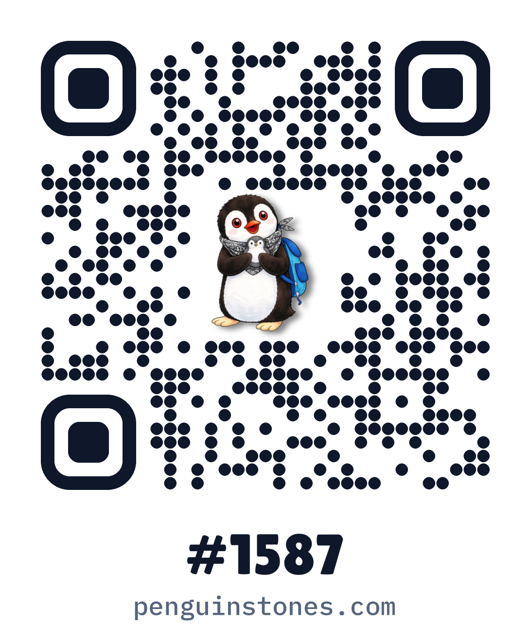 QR code of stone #1587