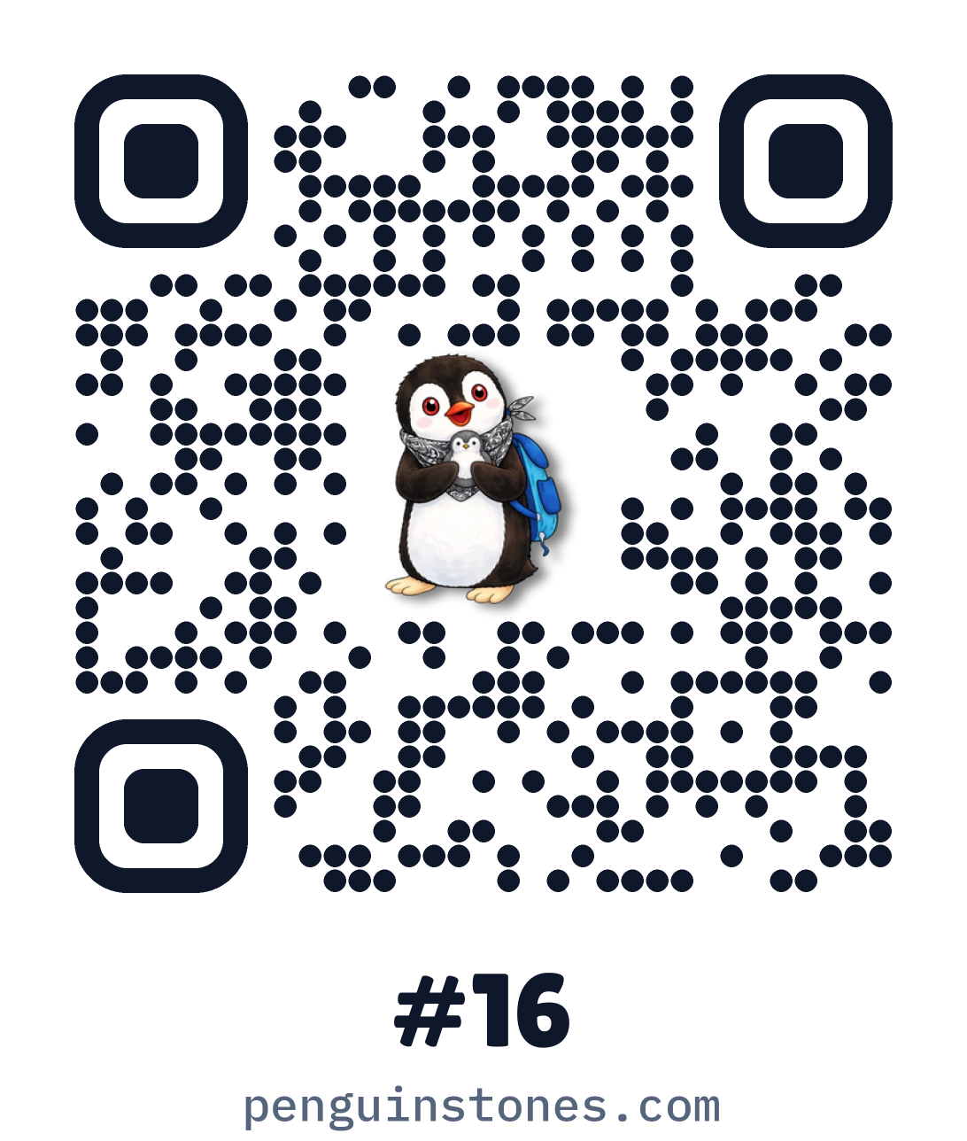 QR code of stone #16
