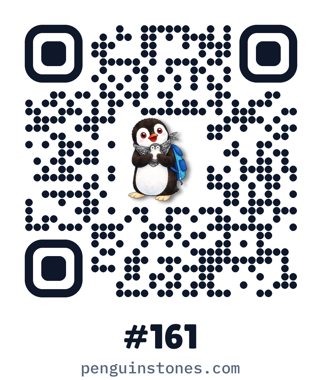 QR code of stone #161
