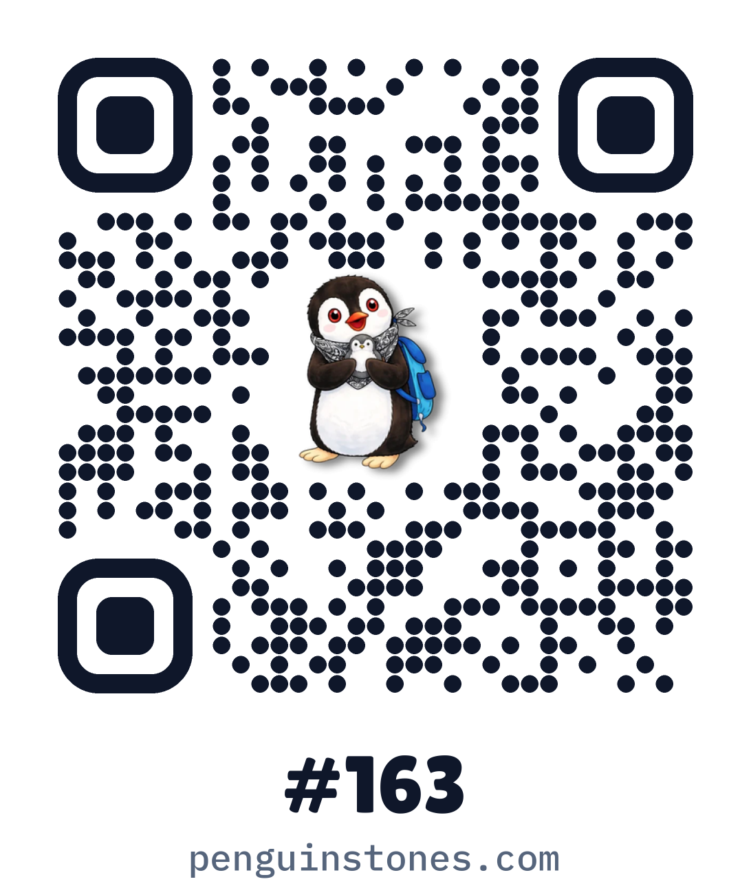 QR code of stone #163
