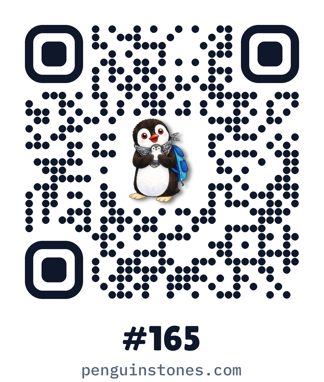 QR code of stone #165