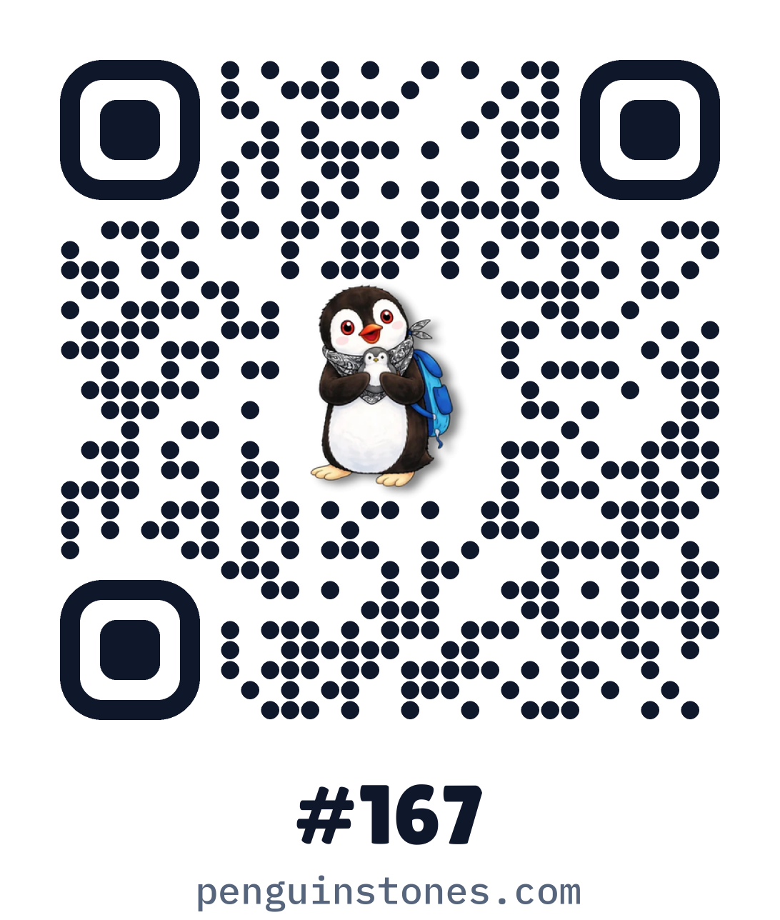 QR code of stone #167