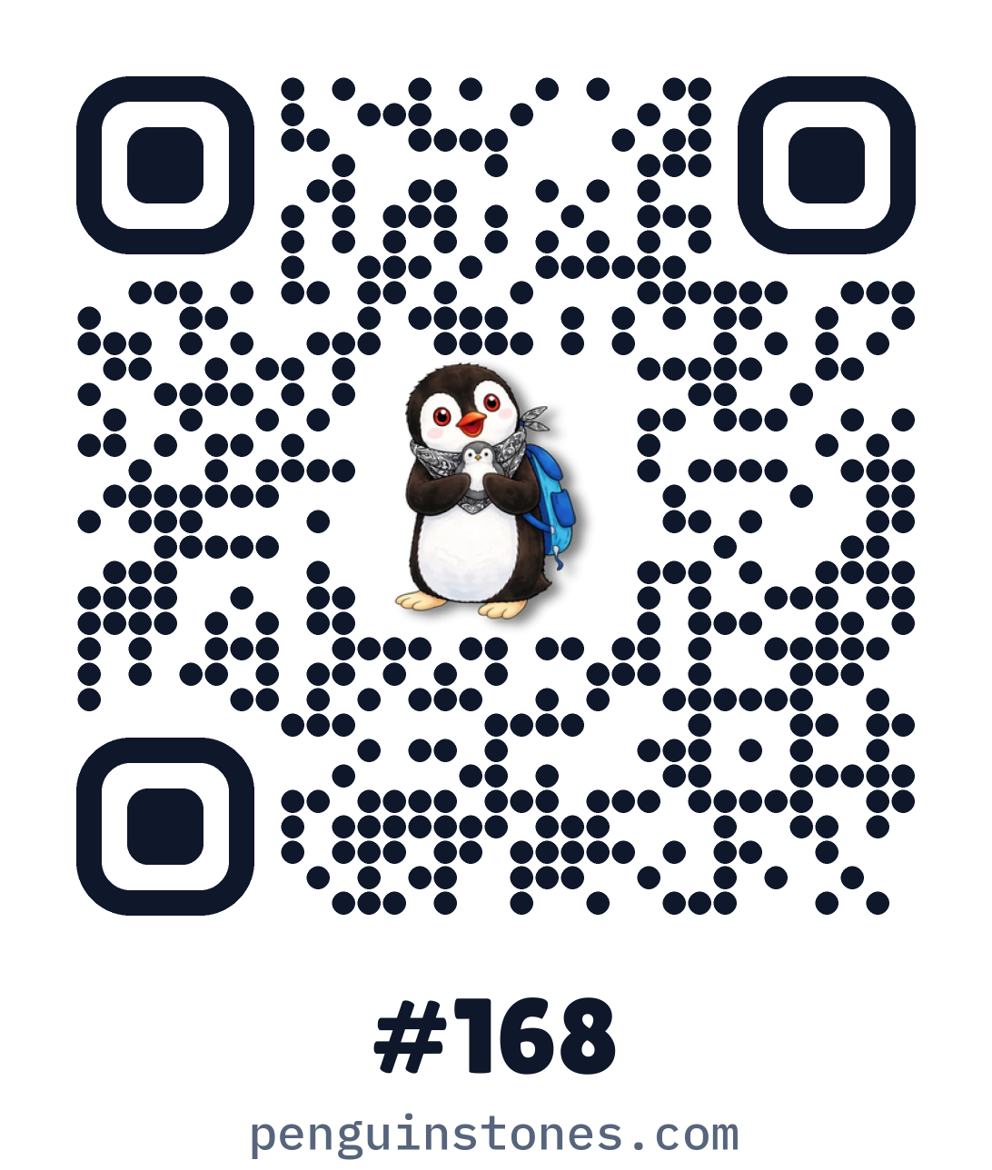 QR code of stone #168