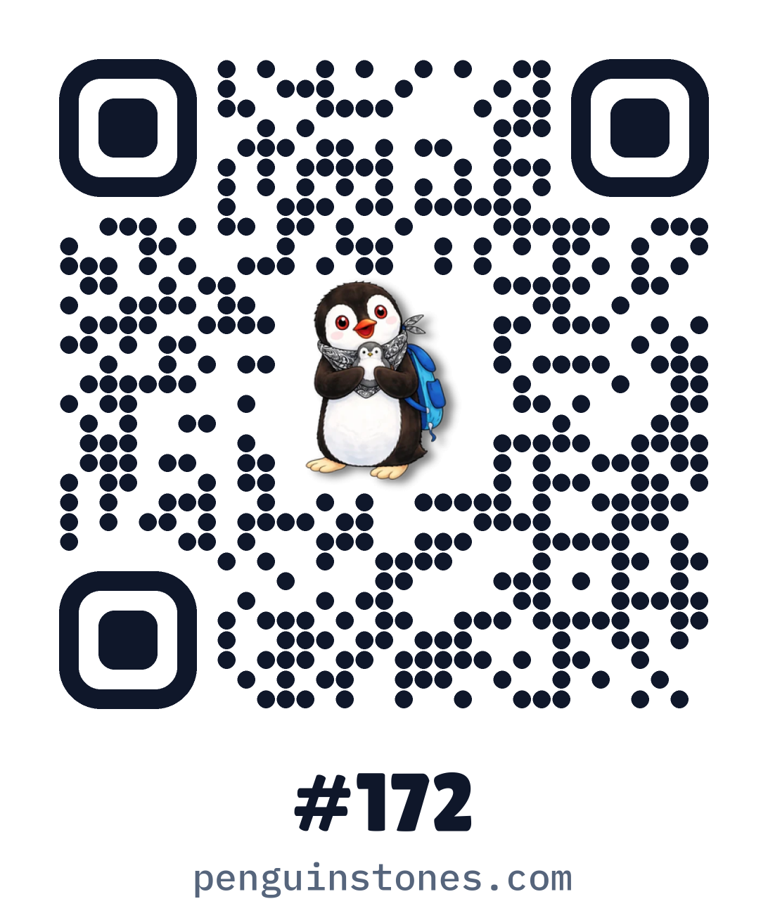 QR code of stone #172