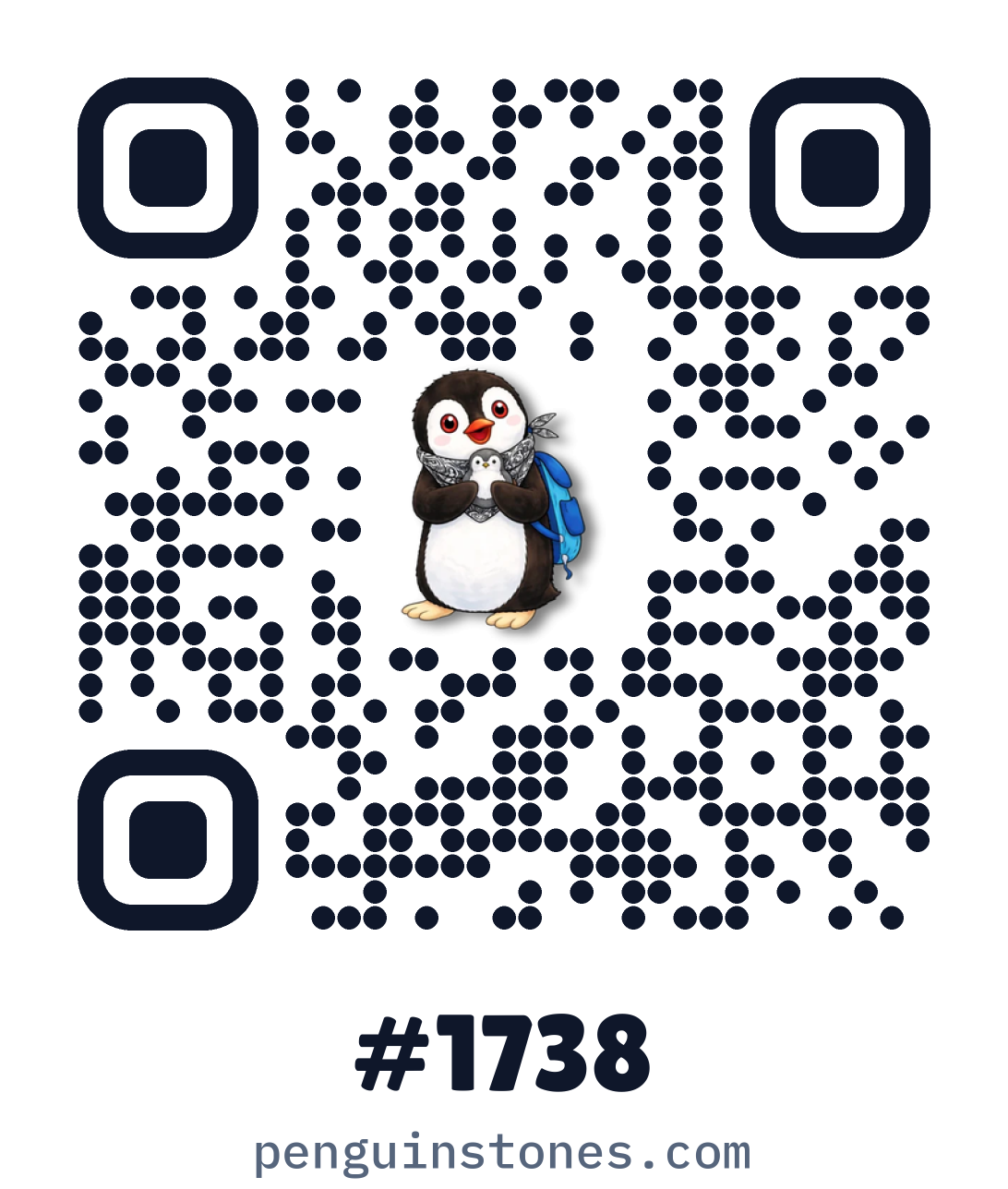 QR code of stone #1738