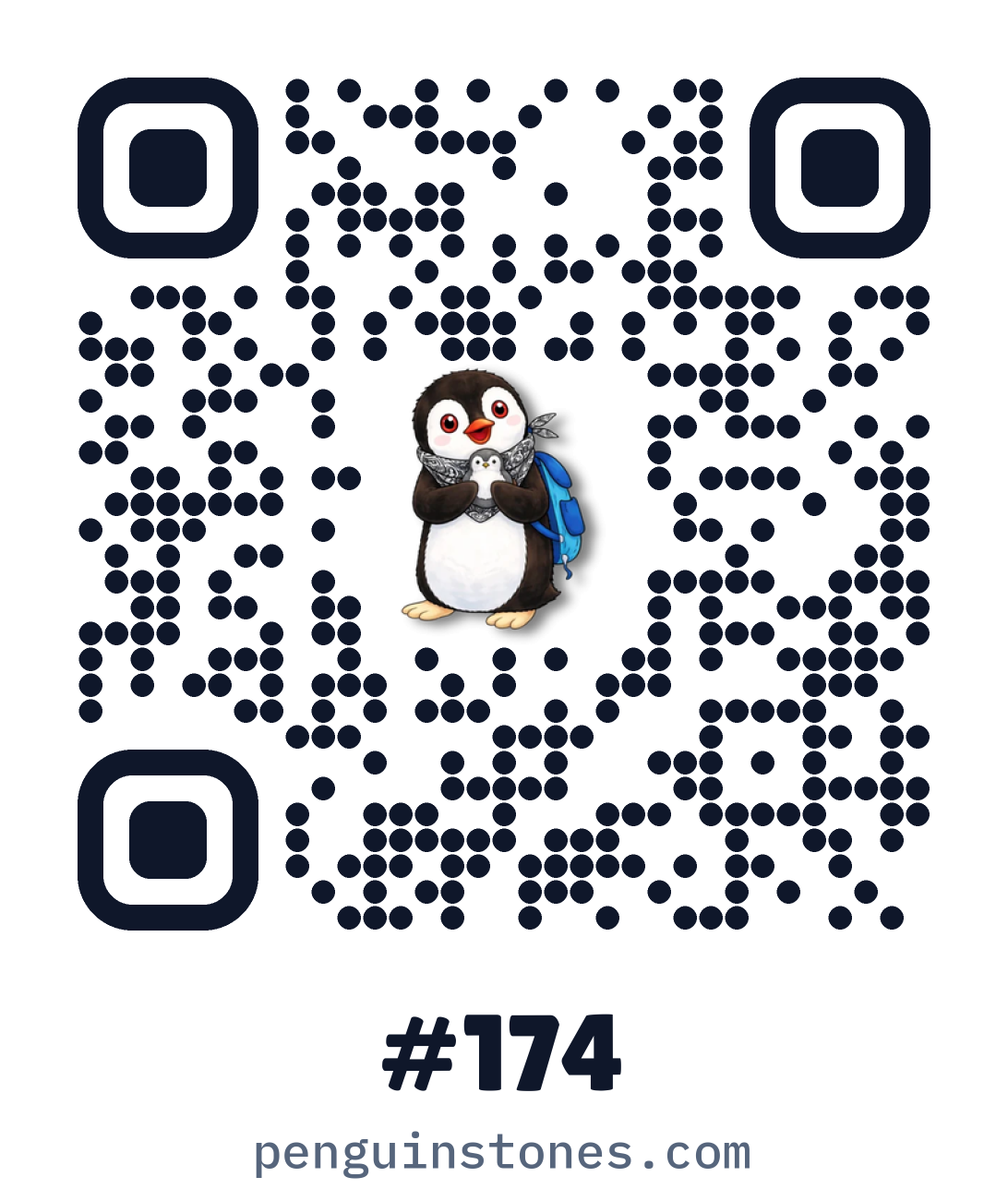 QR code of stone #174