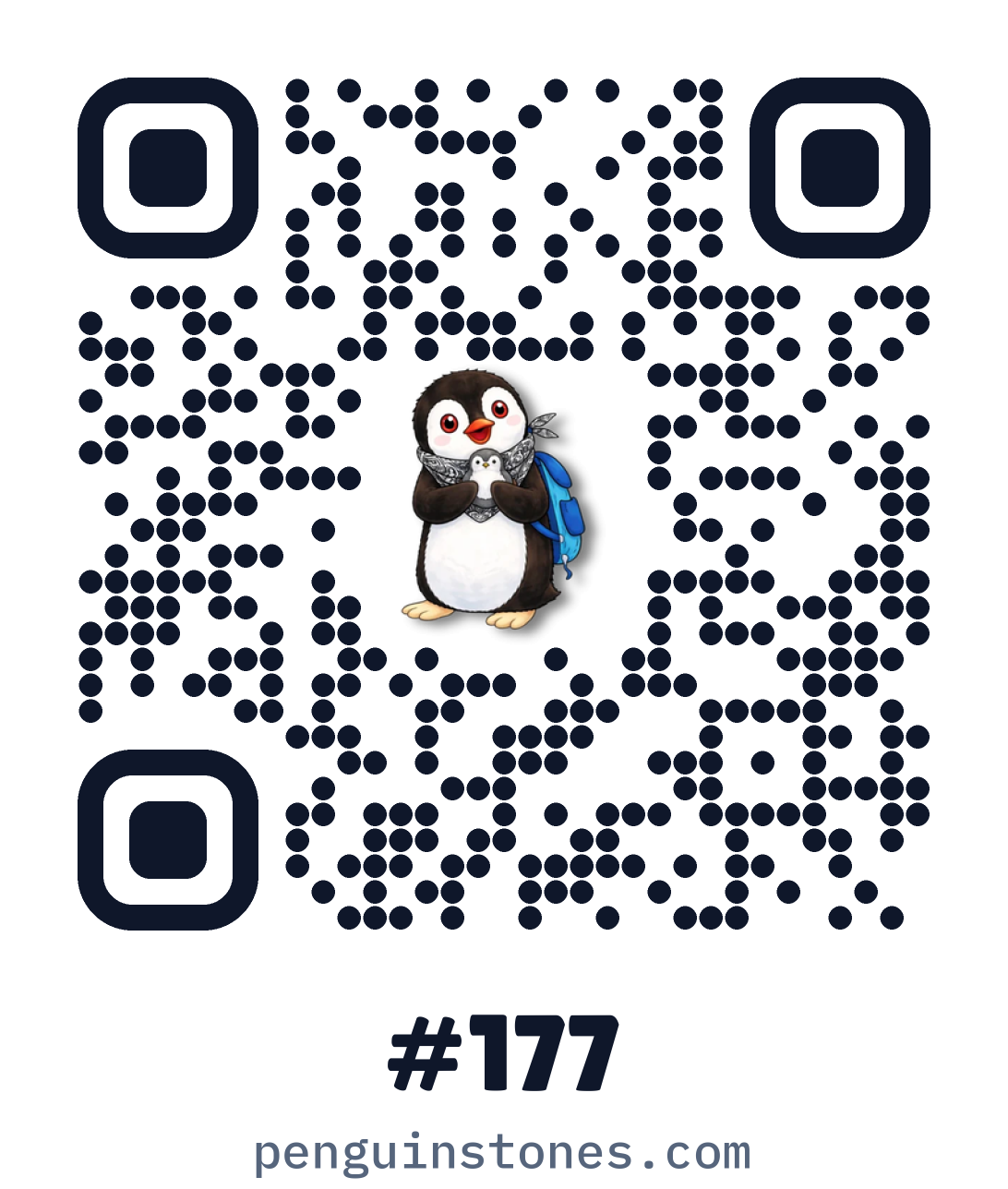 QR code of stone #177
