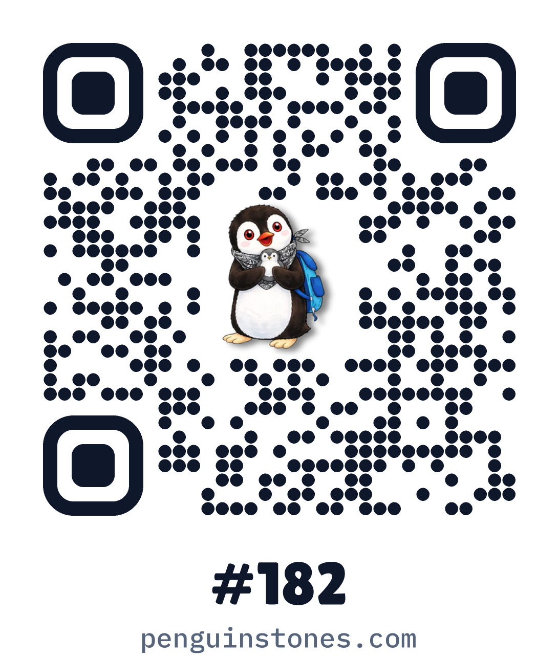 QR code of stone #182
