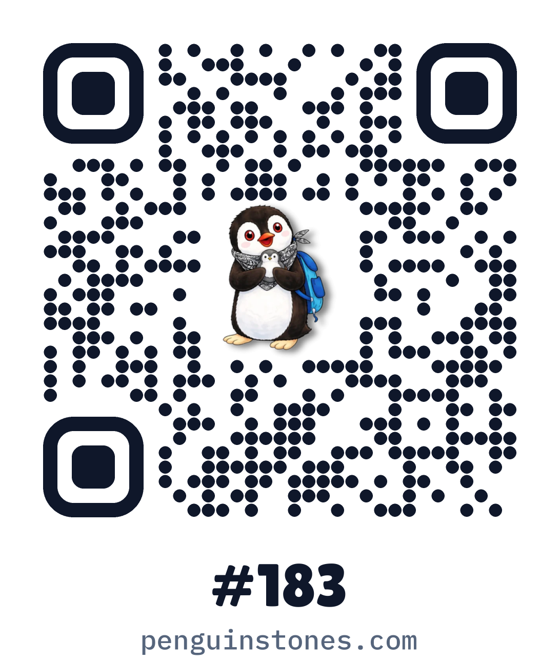 QR code of stone #183