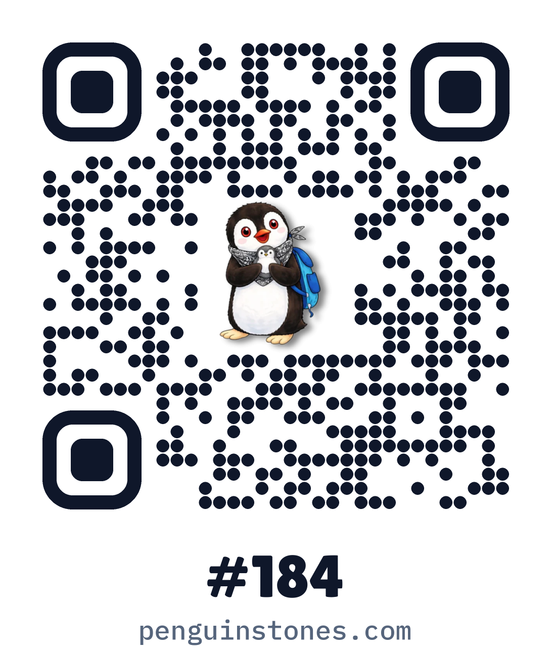QR code of stone #184