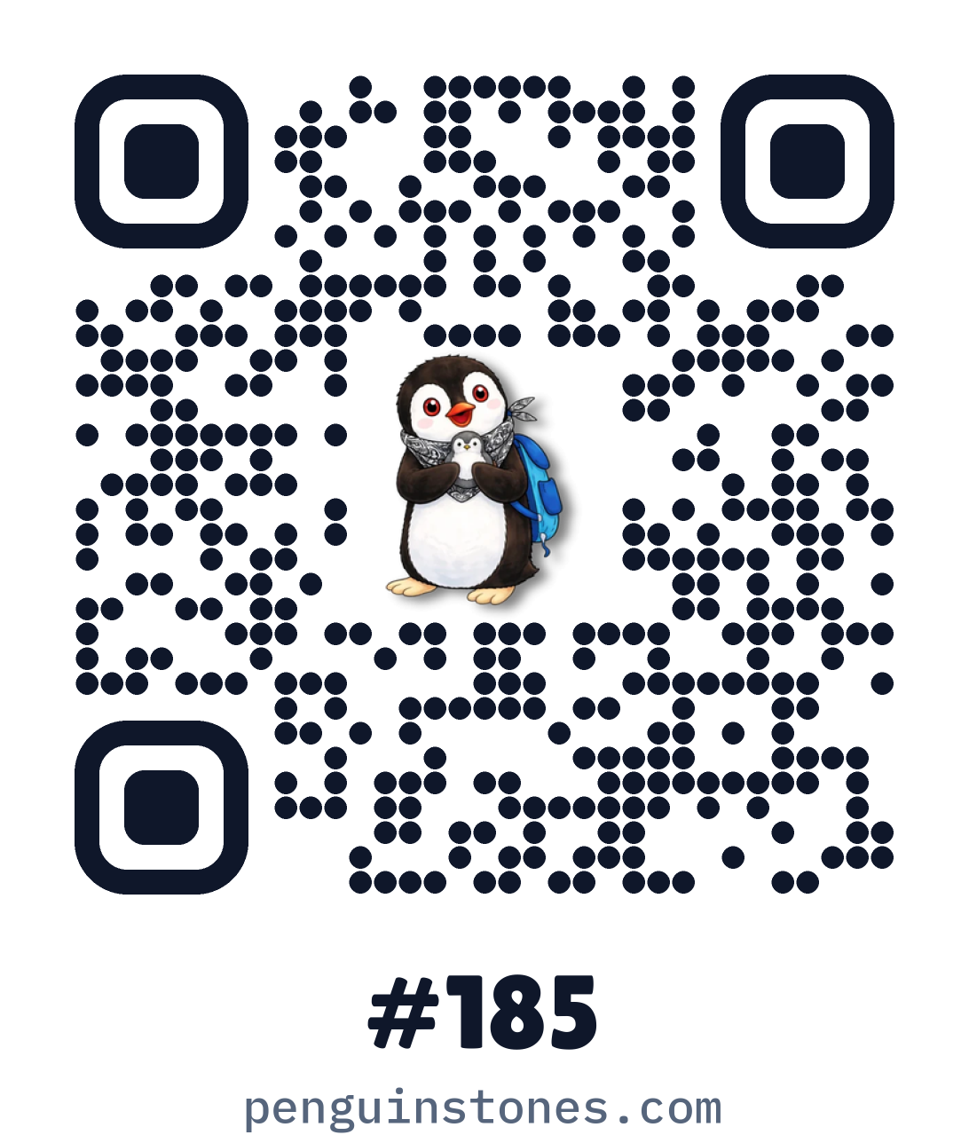 QR code of stone #185