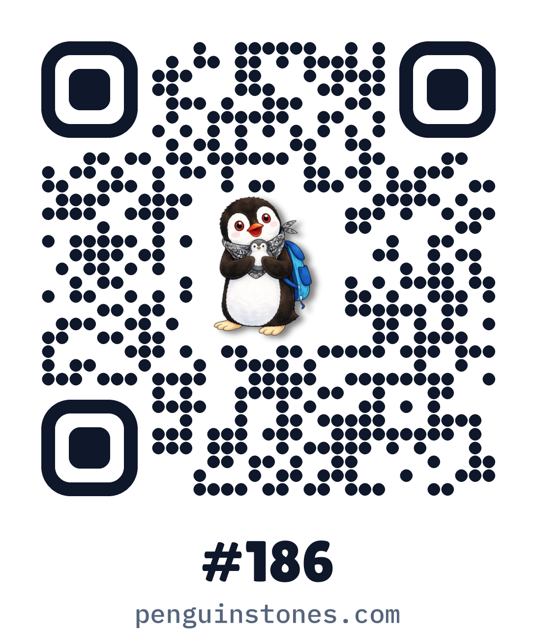 QR code of stone #186