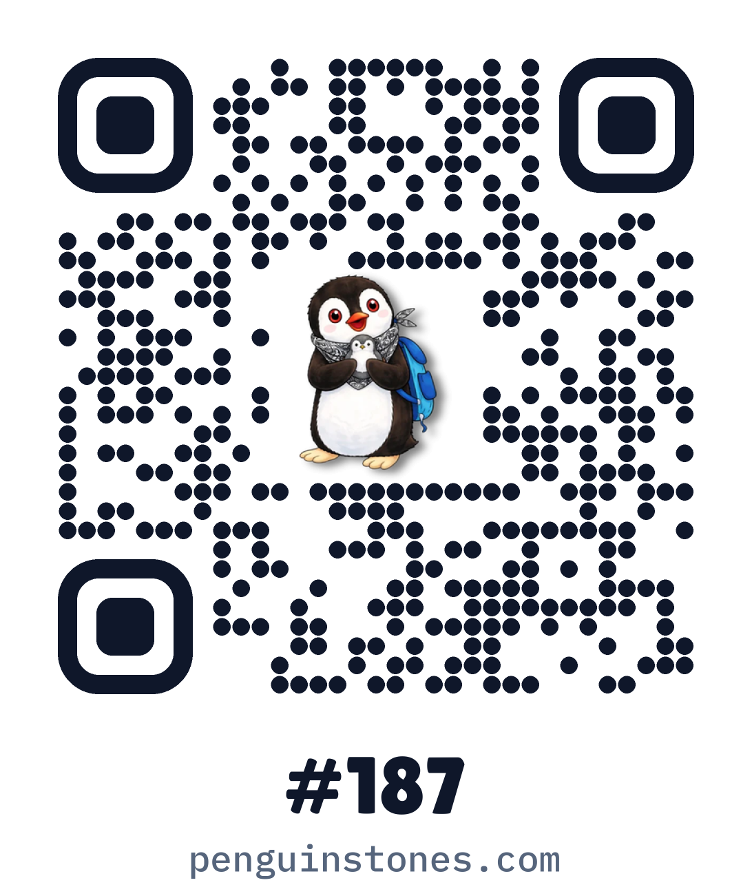 QR code of stone #187