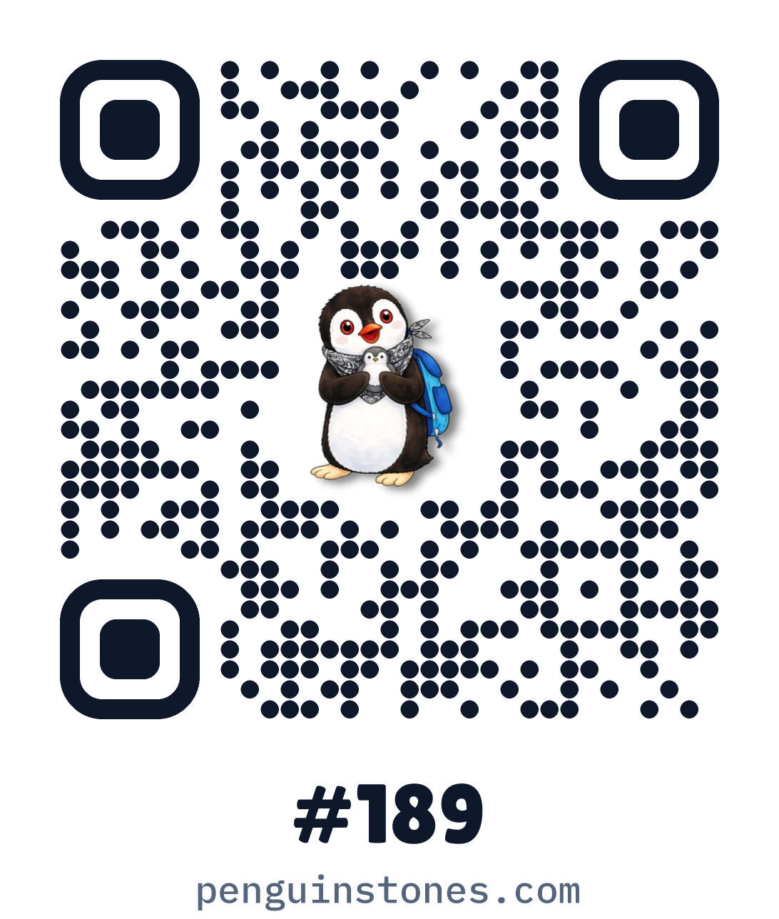 QR code of stone #189