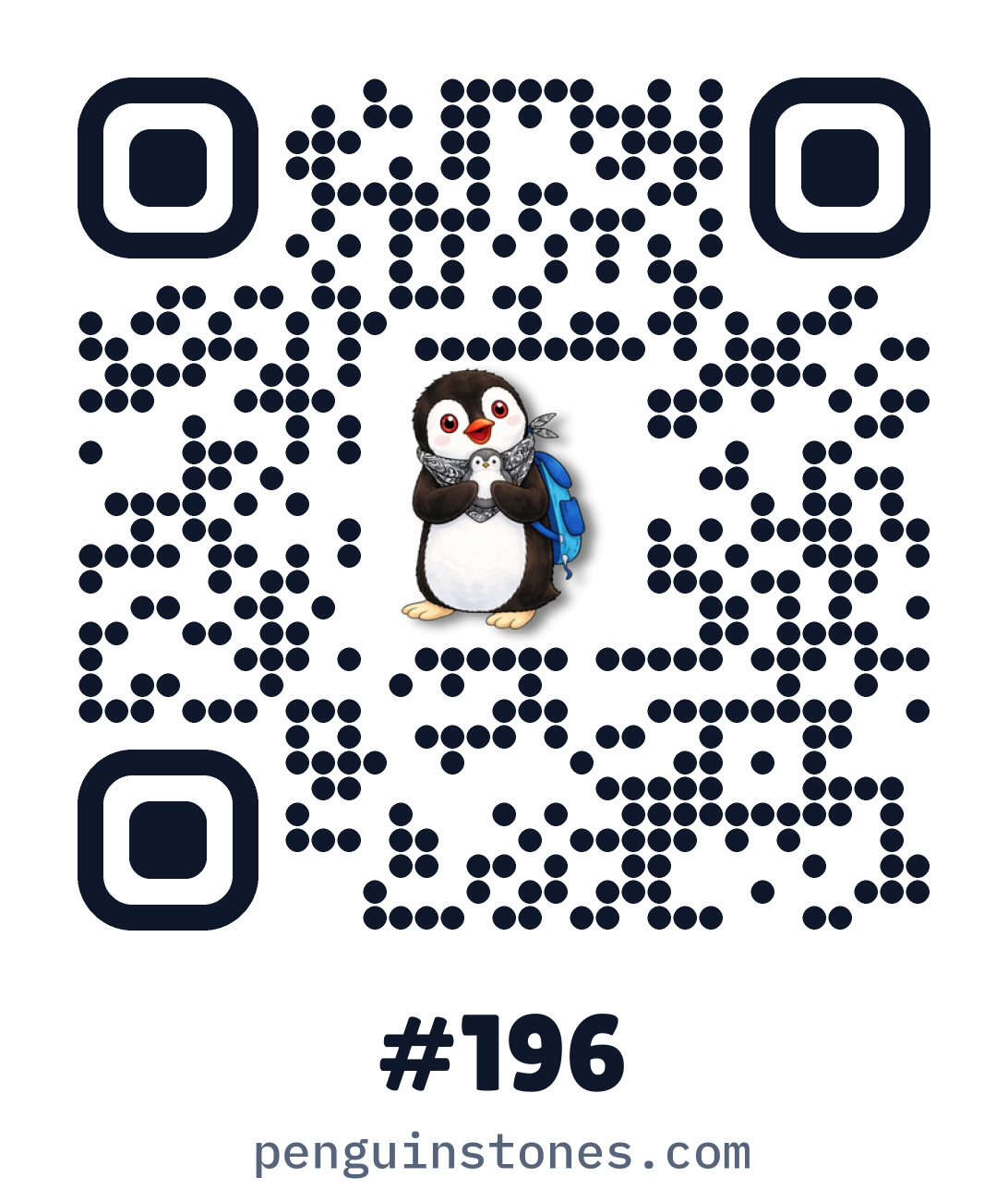 QR code of stone #196