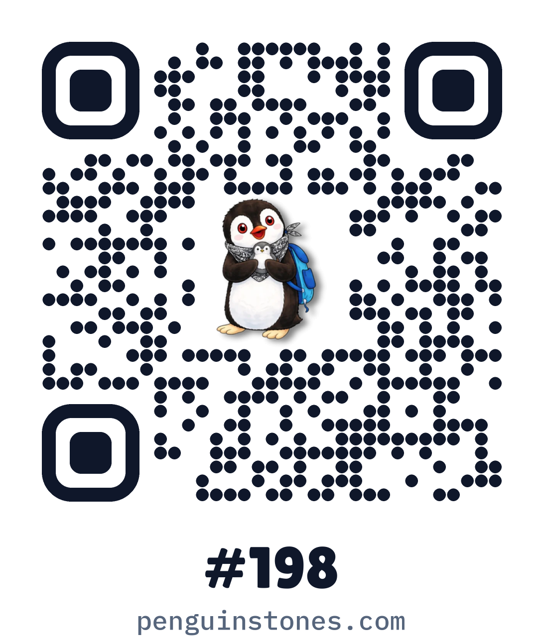 QR code of stone #198