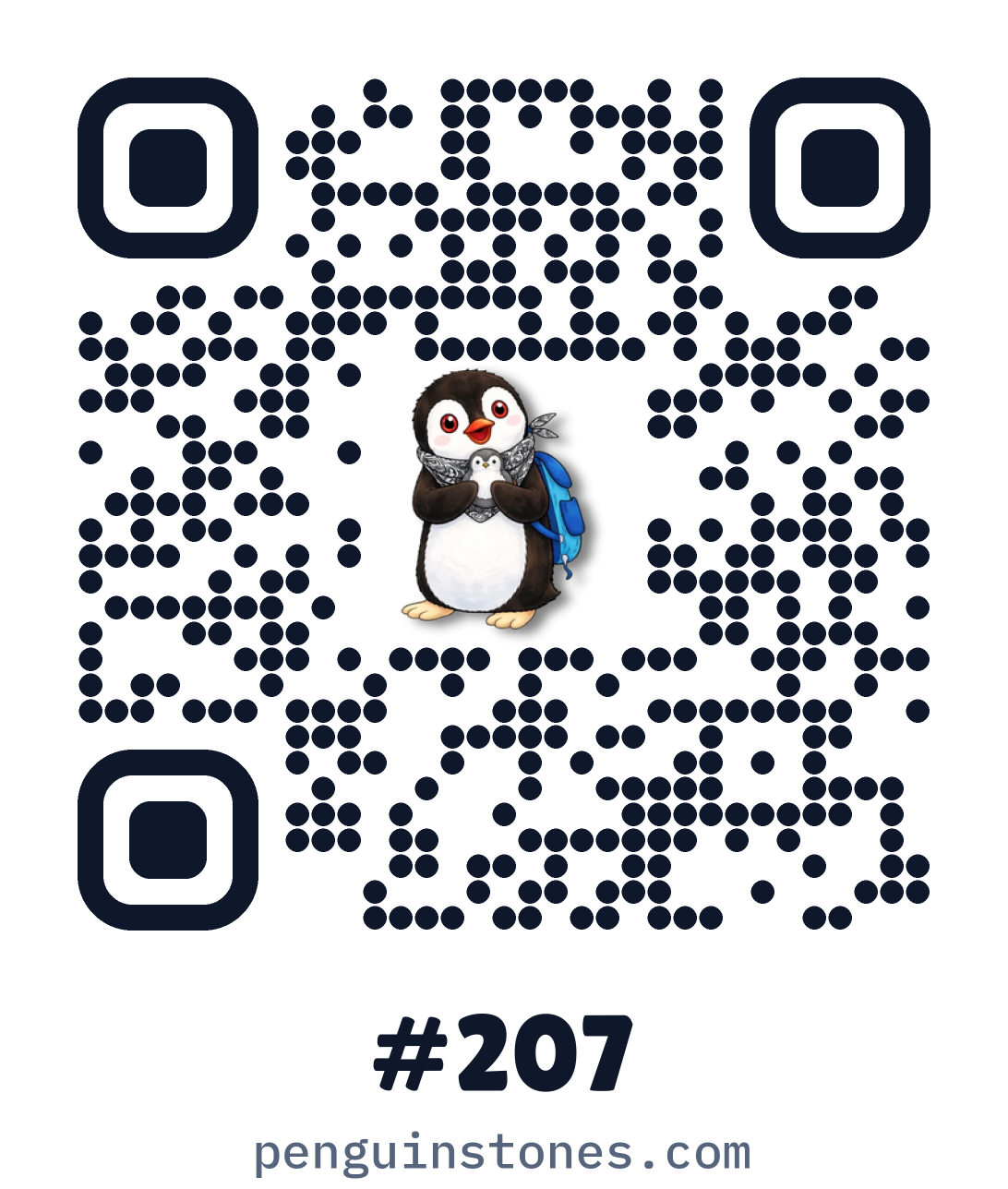 QR code of stone #207