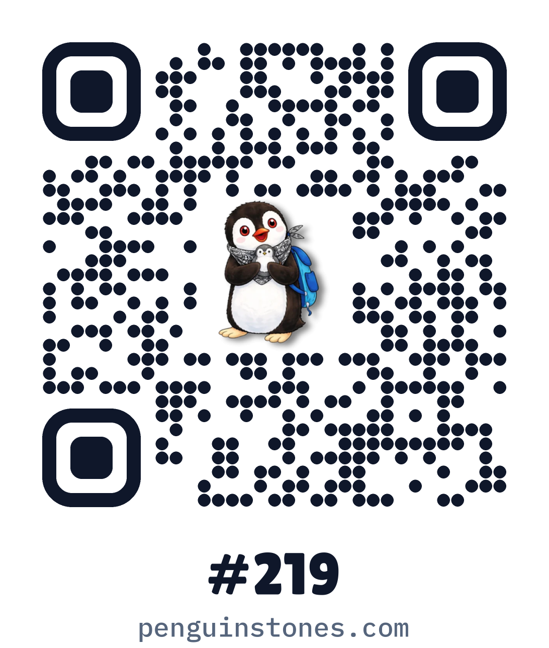 QR code of stone #219