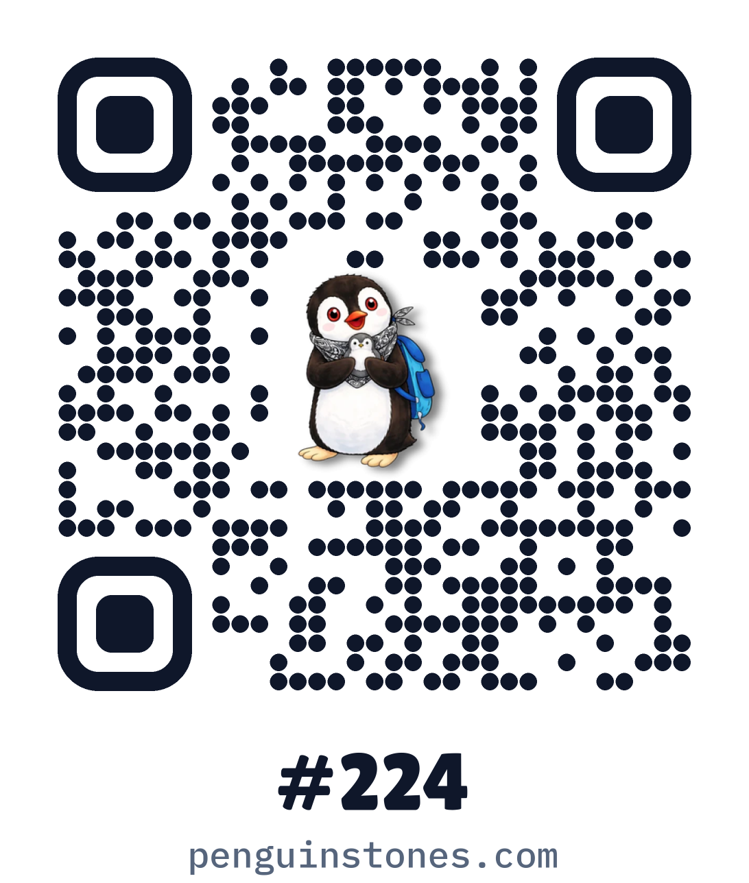 QR code of stone #224