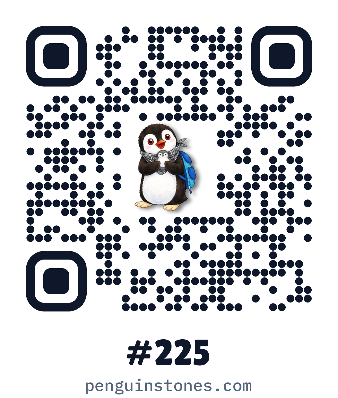 QR code of stone #225