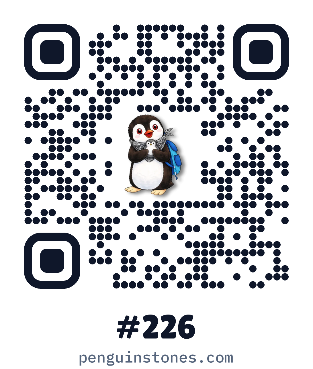 QR code of stone #226