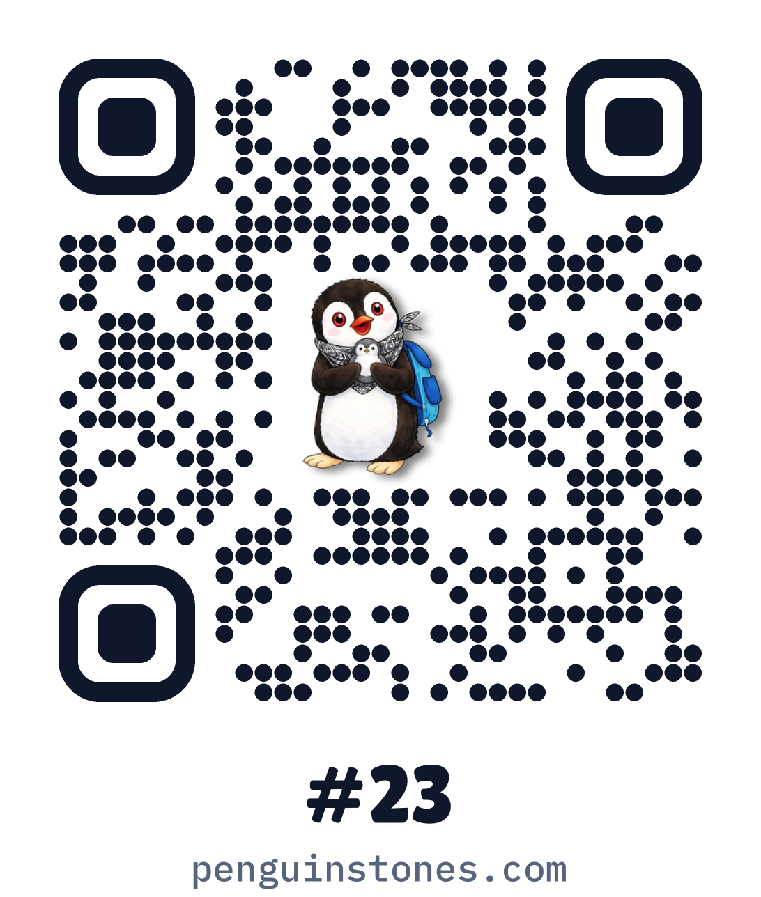 QR code of stone #23