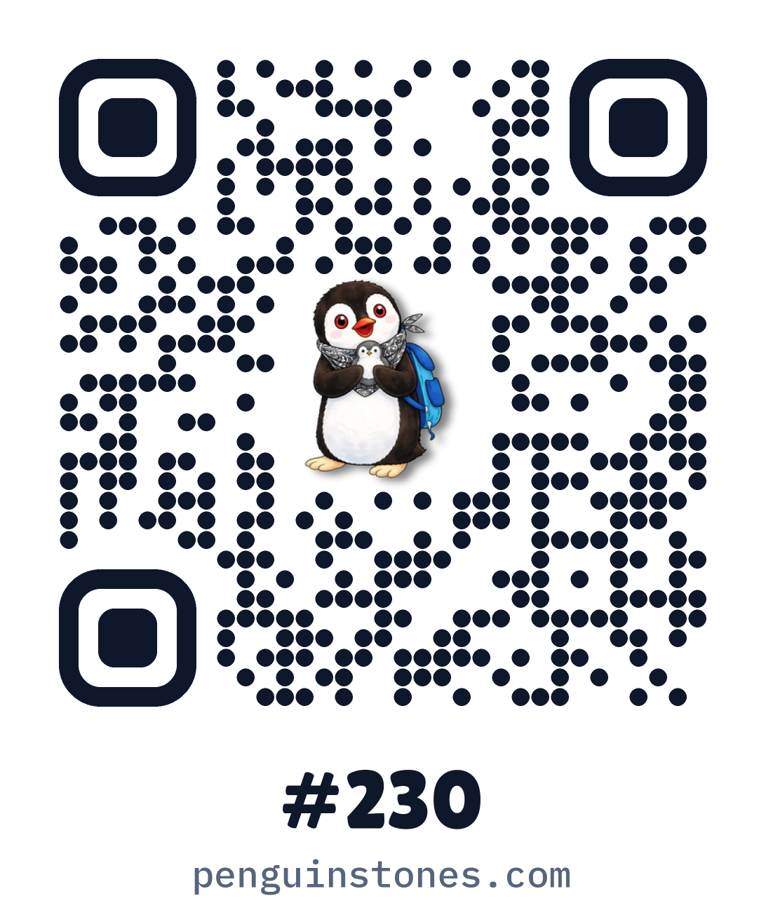 QR code of stone #230