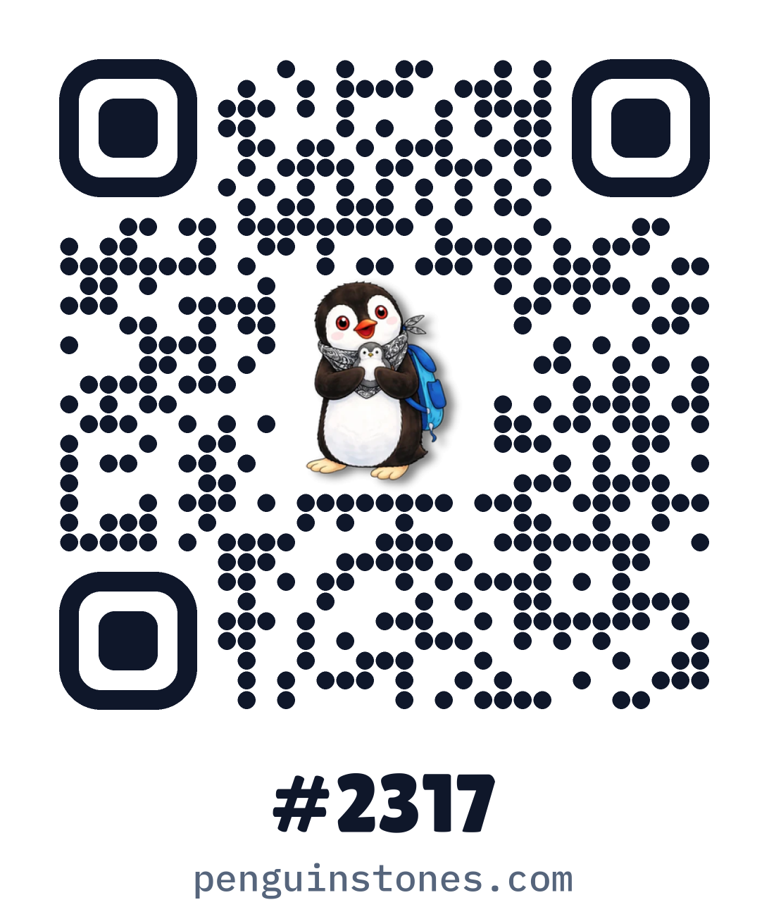 QR code of stone #2317