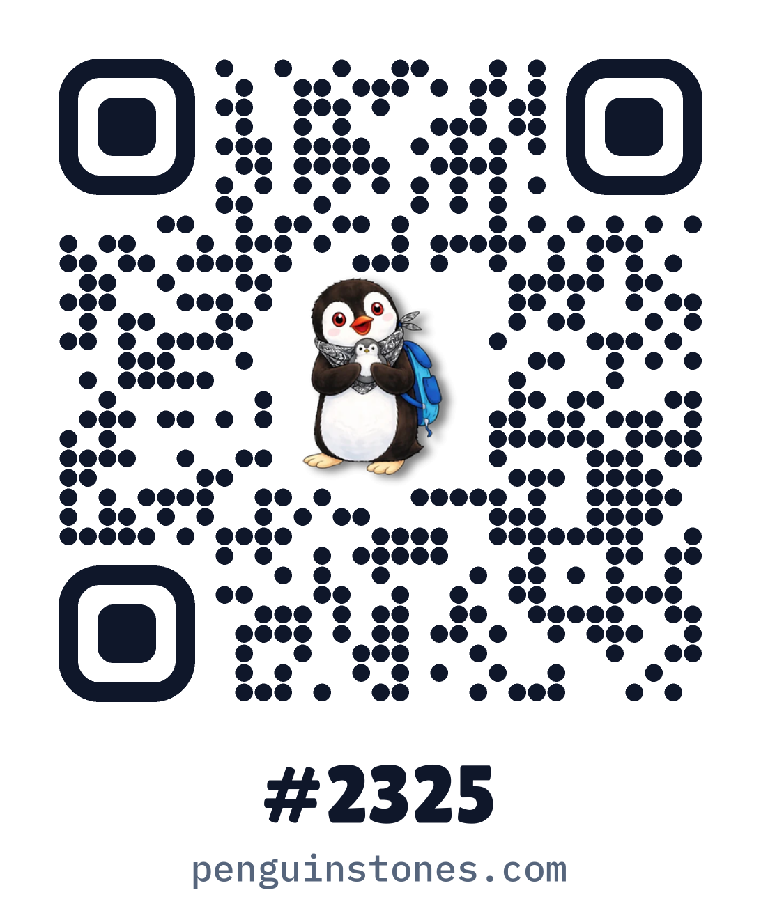 QR code of stone #2325