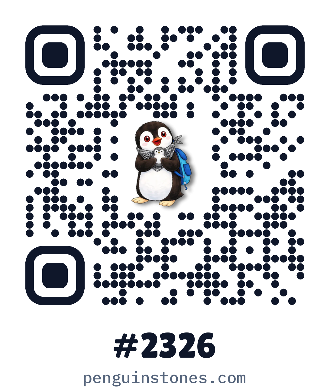 QR code of stone #2326
