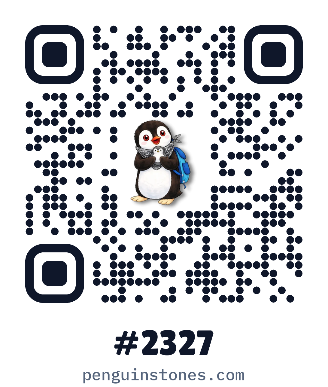 QR code of stone #2327