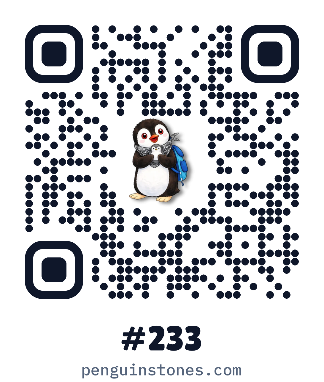 QR code of stone #233