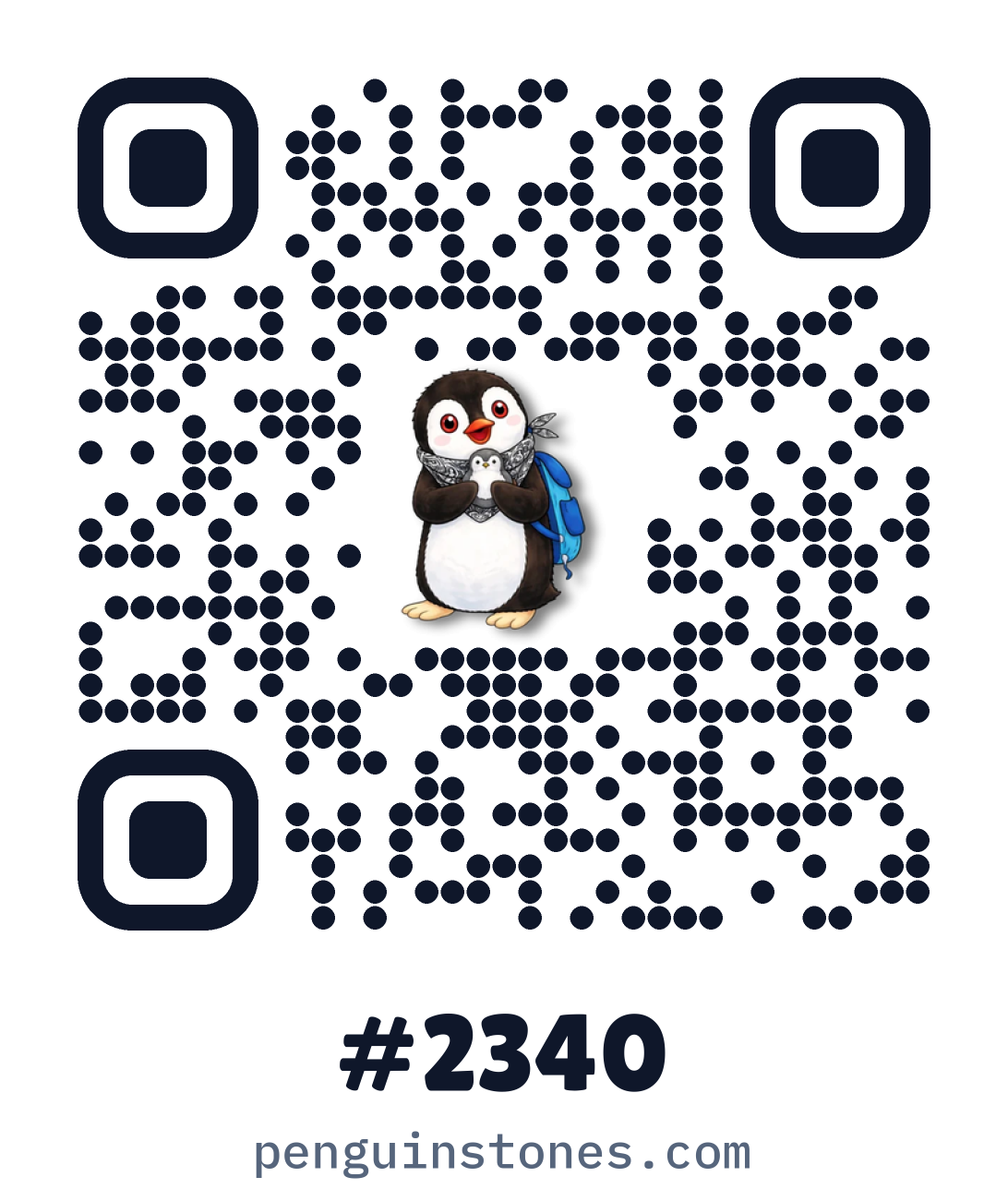 QR code of stone #2340