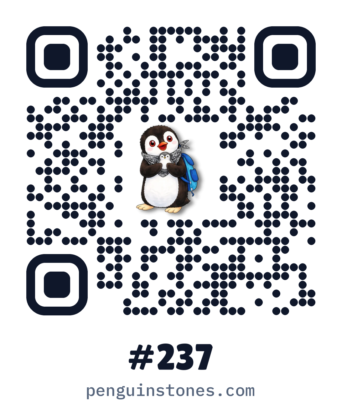 QR code of stone #237