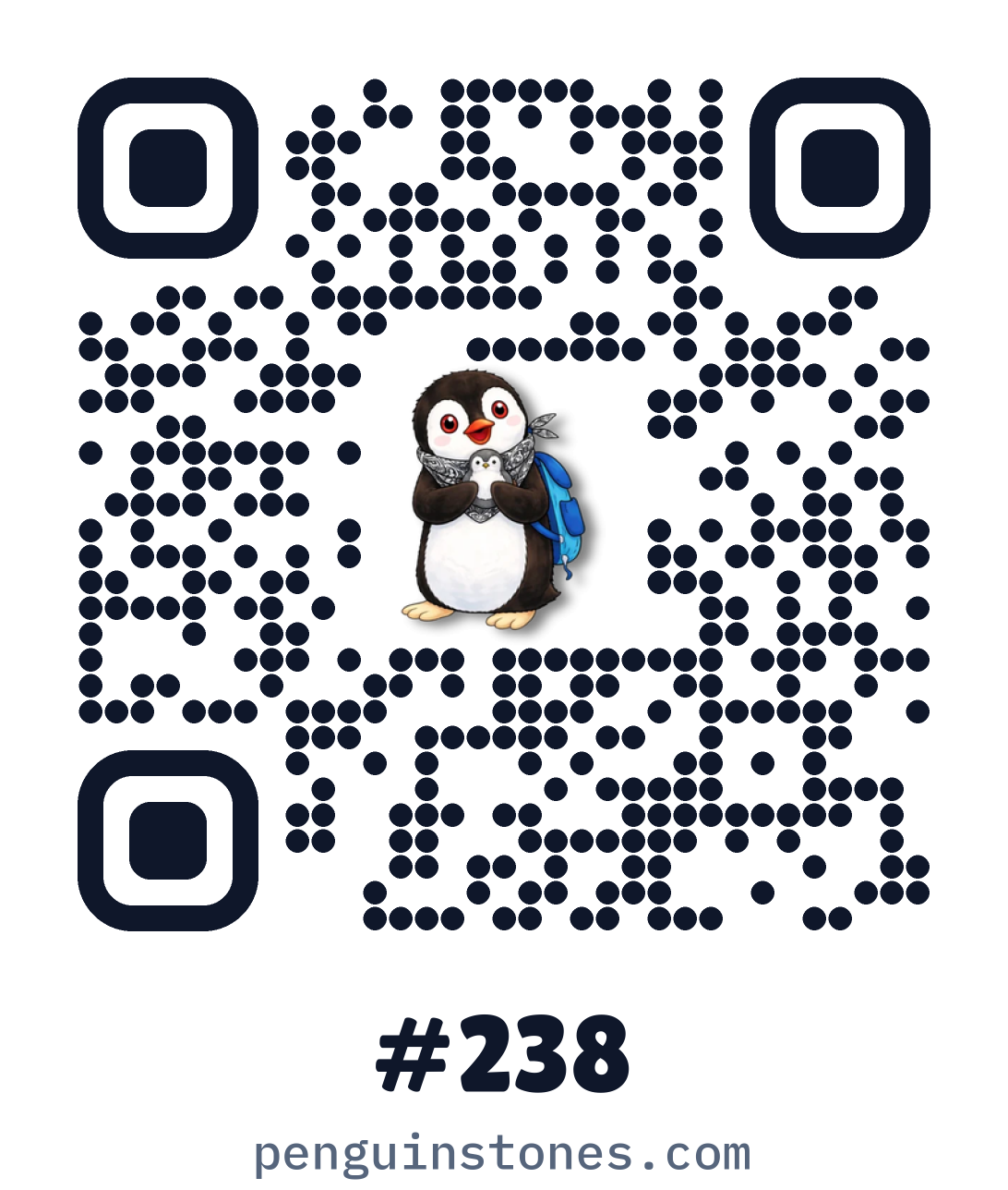 QR code of stone #238