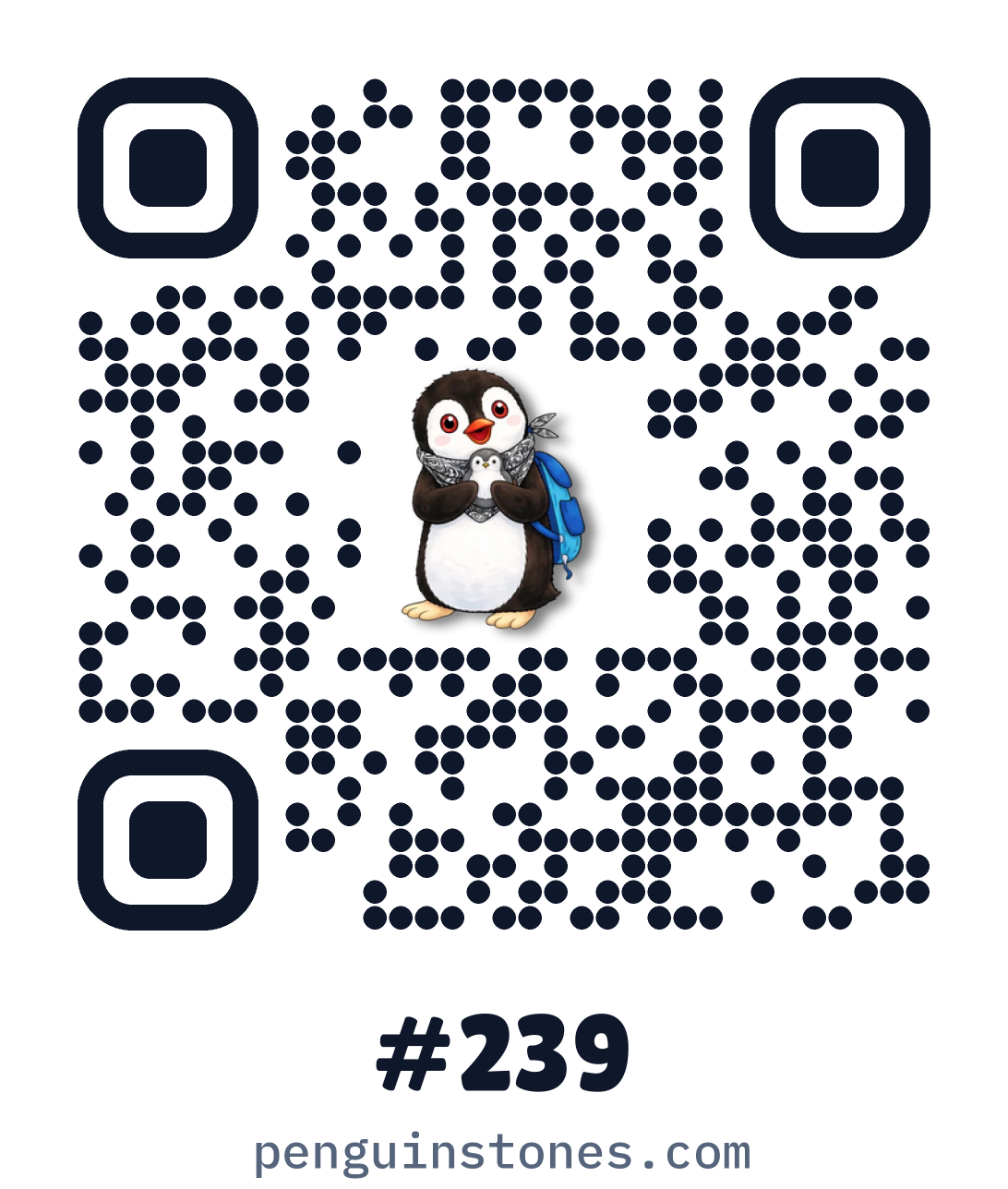 QR code of stone #239