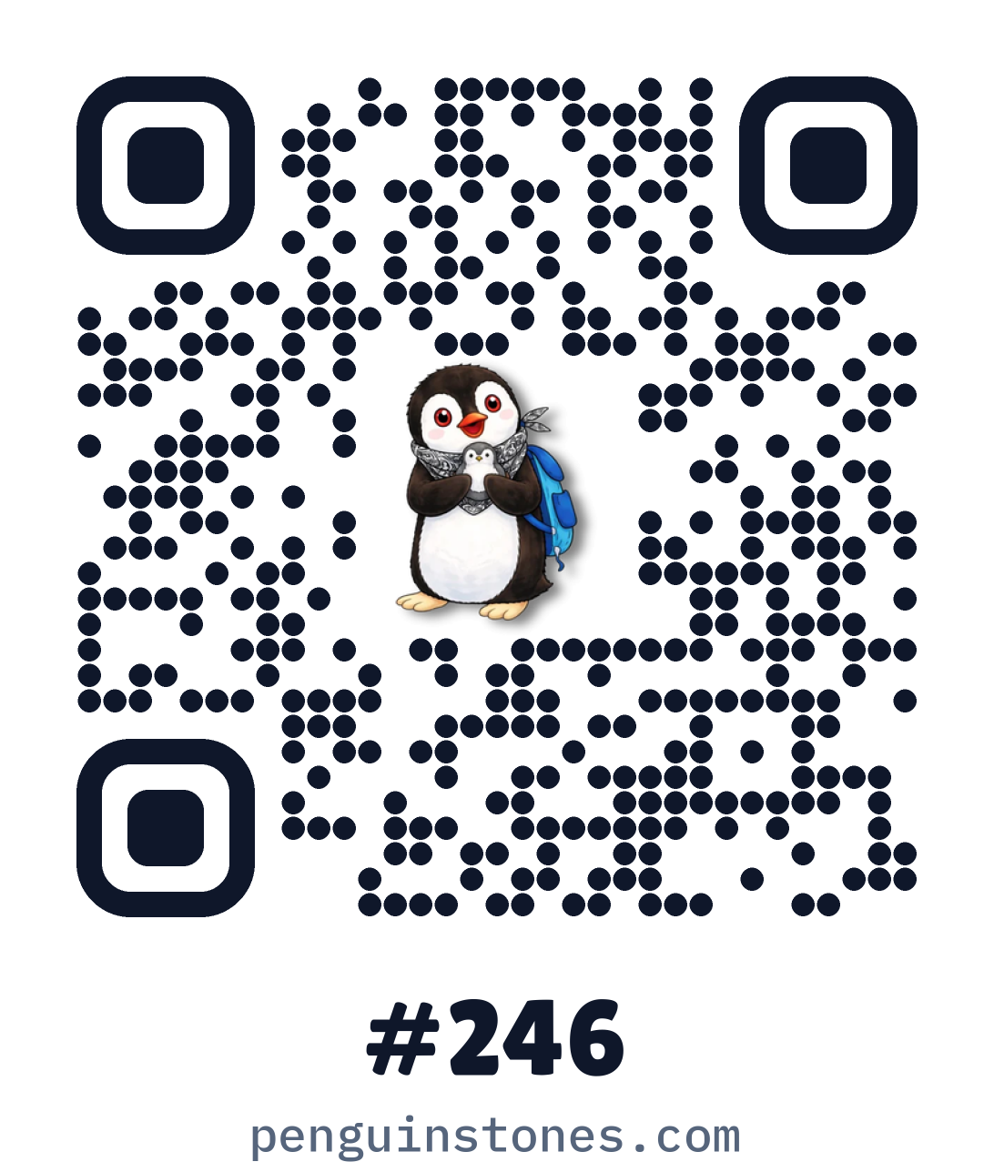 QR code of stone #246