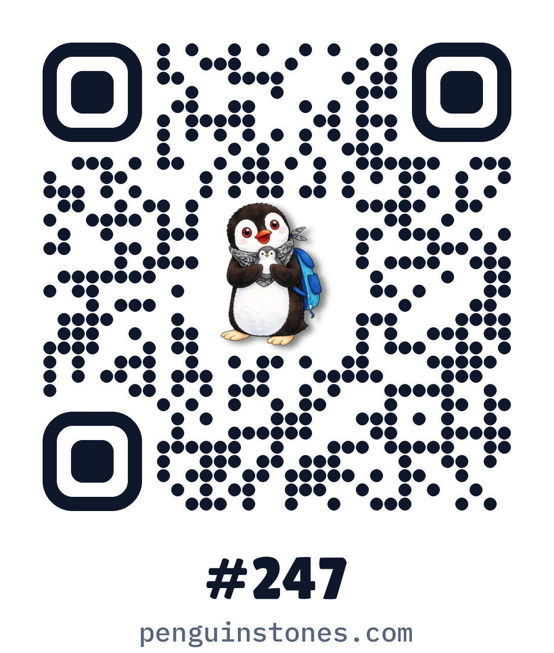 QR code of stone #247