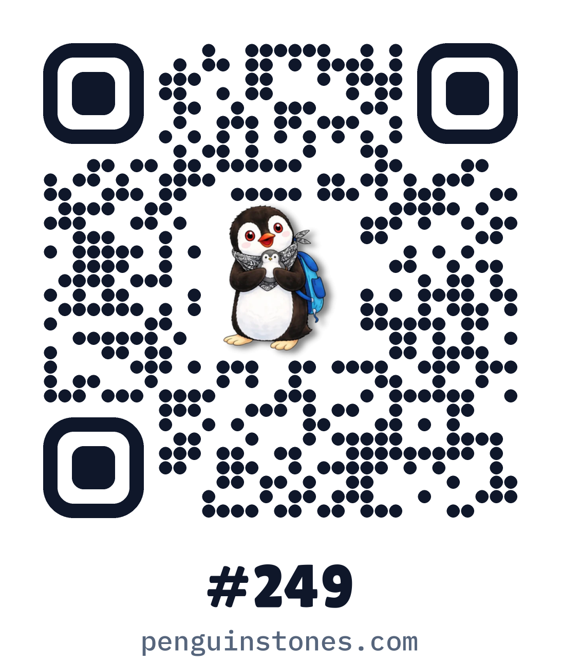 QR code of stone #249