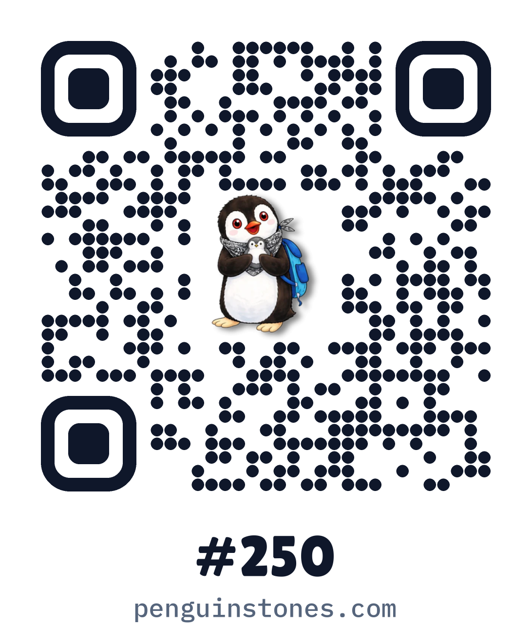 QR code of stone #250