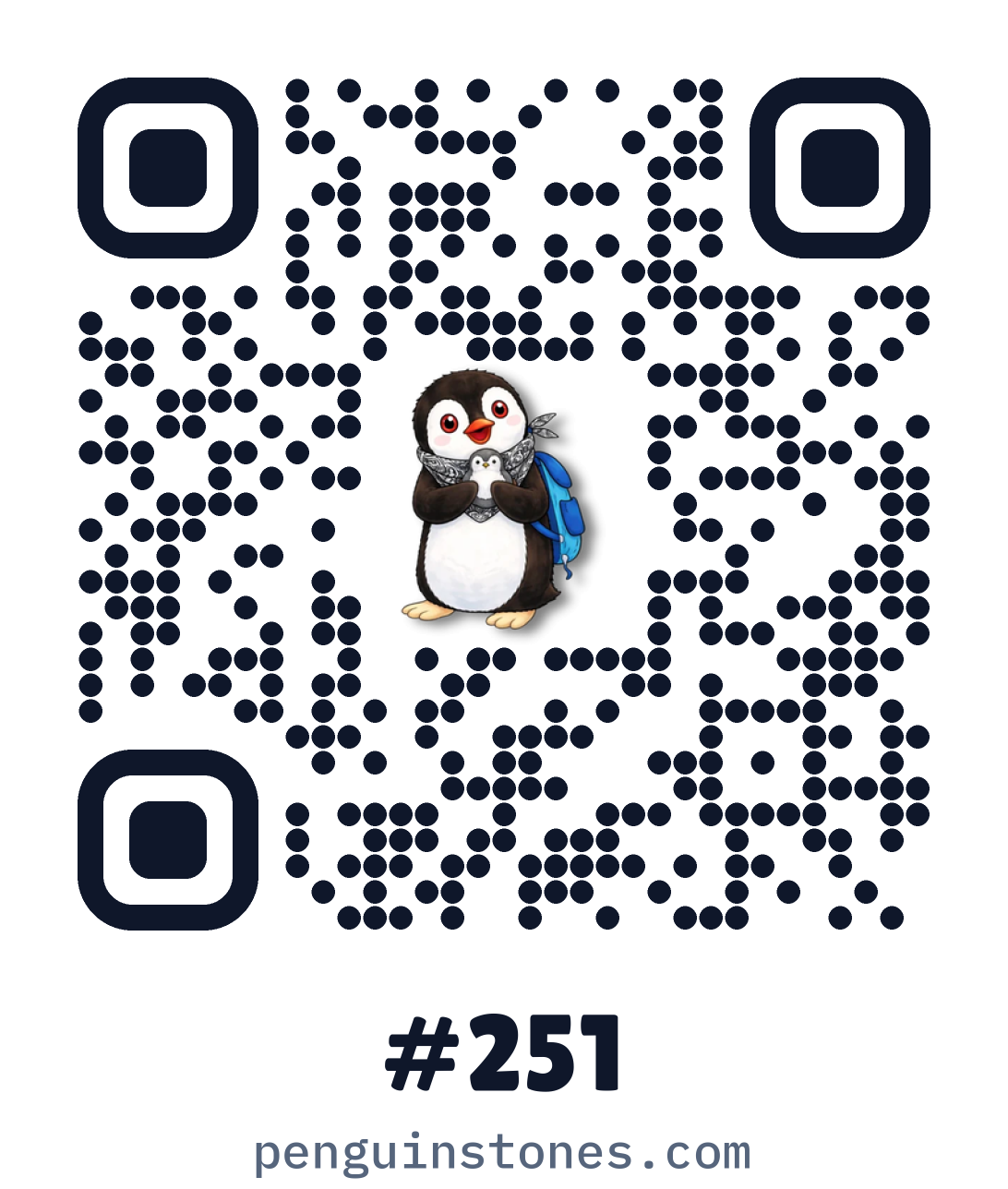 QR code of stone #251