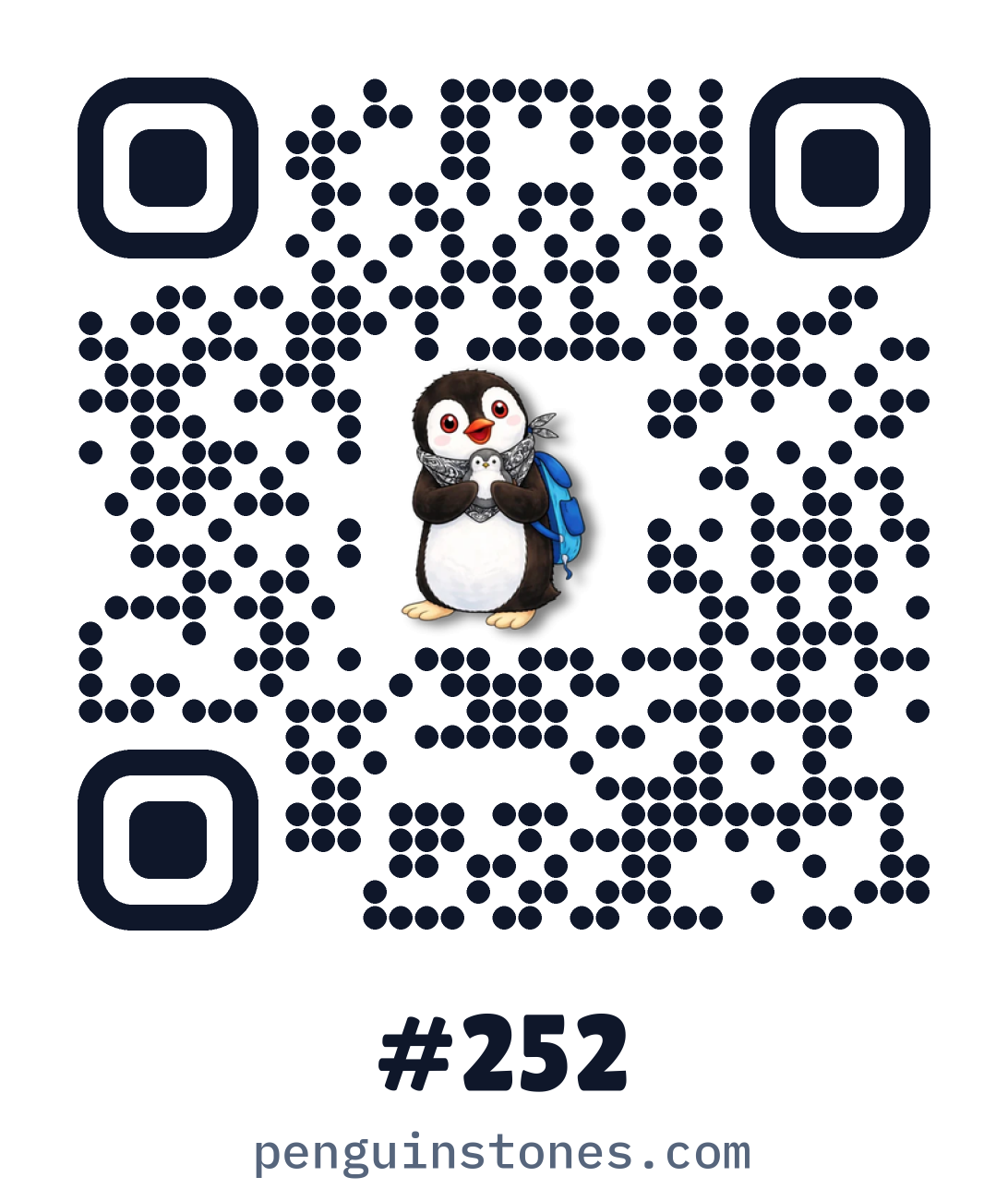 QR code of stone #252