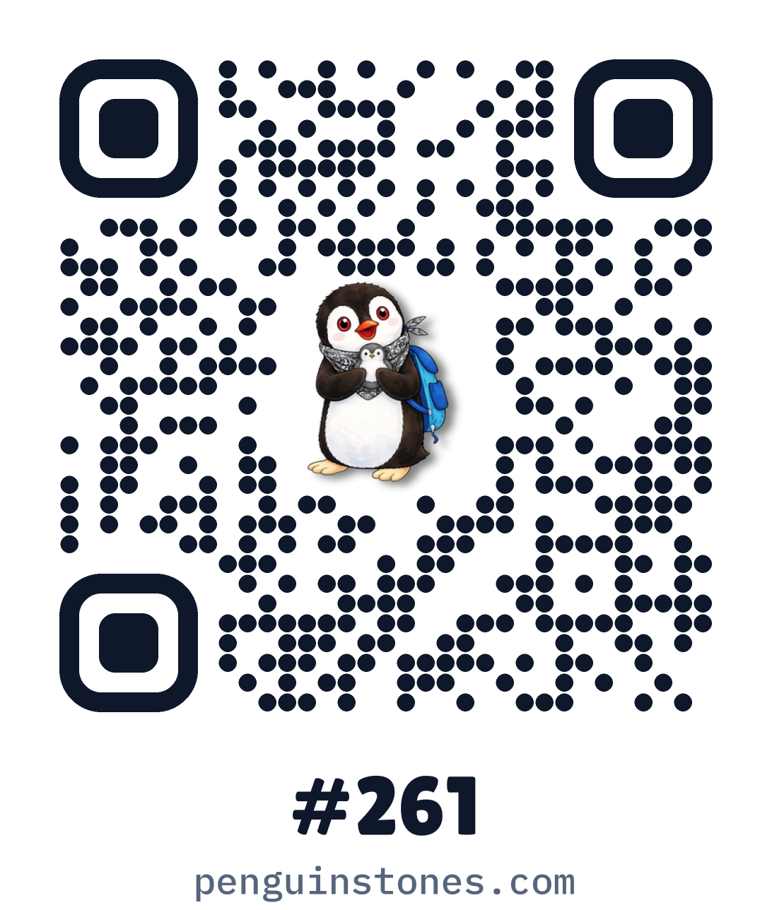QR code of stone #261