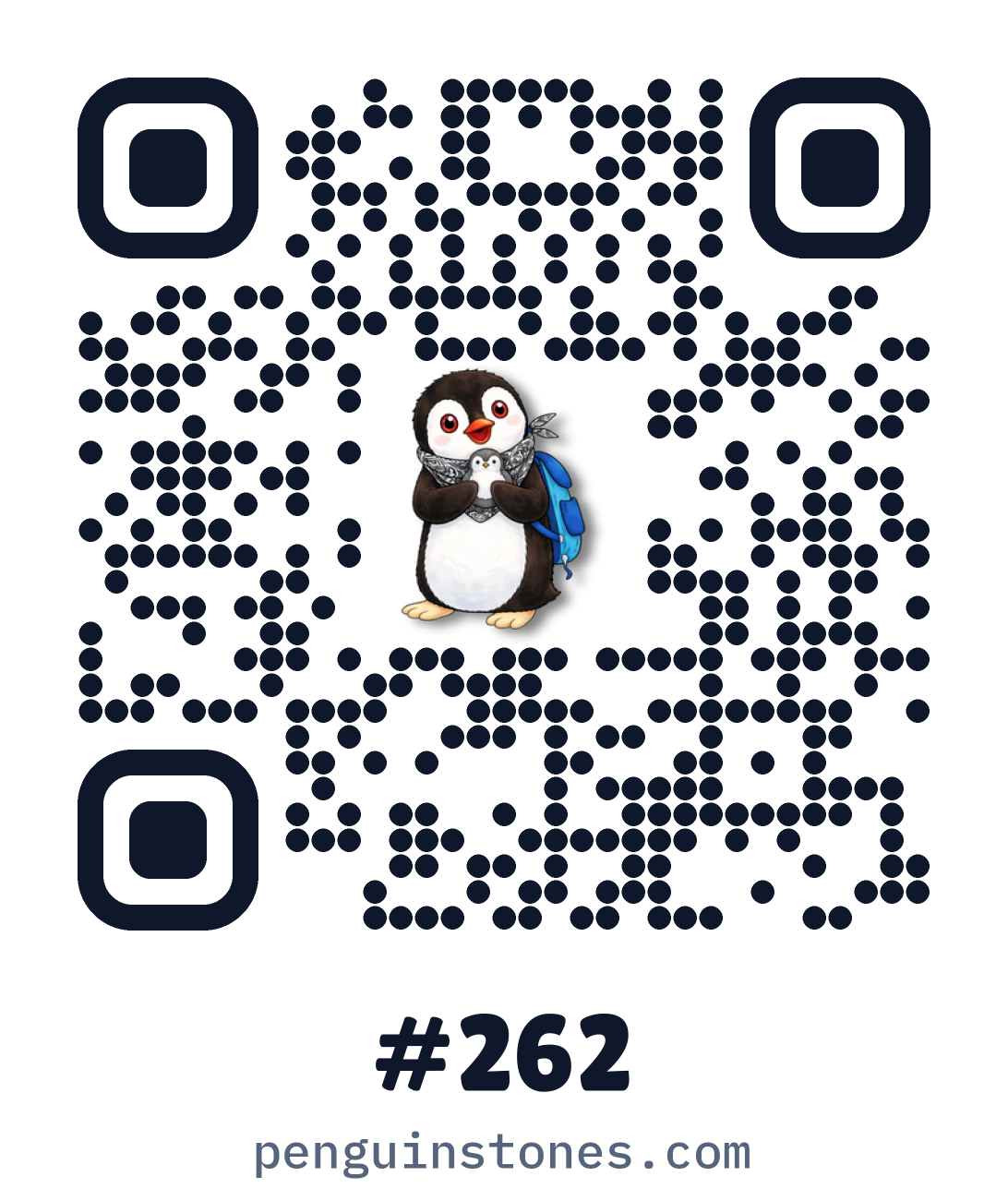 QR code of stone #262