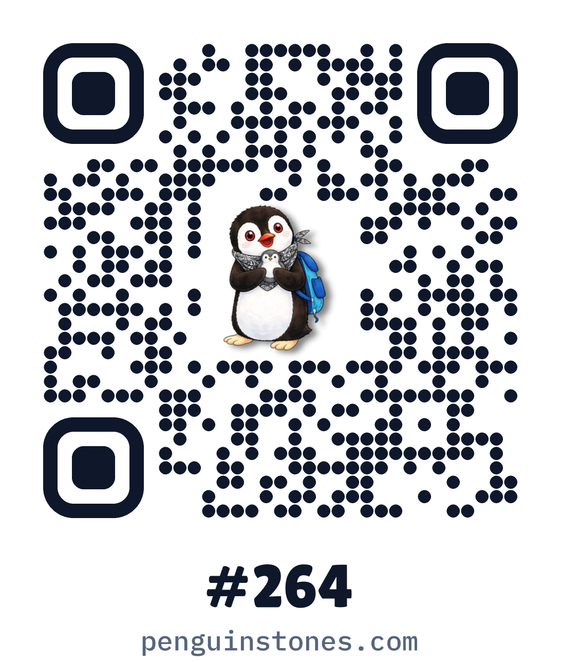 QR code of stone #264