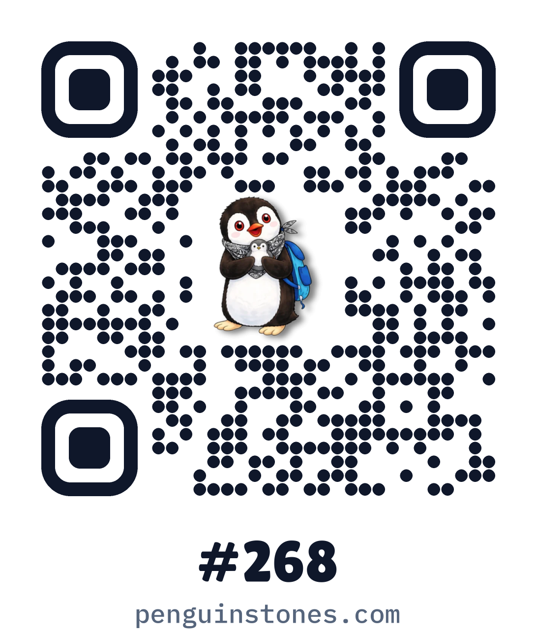 QR code of stone #268