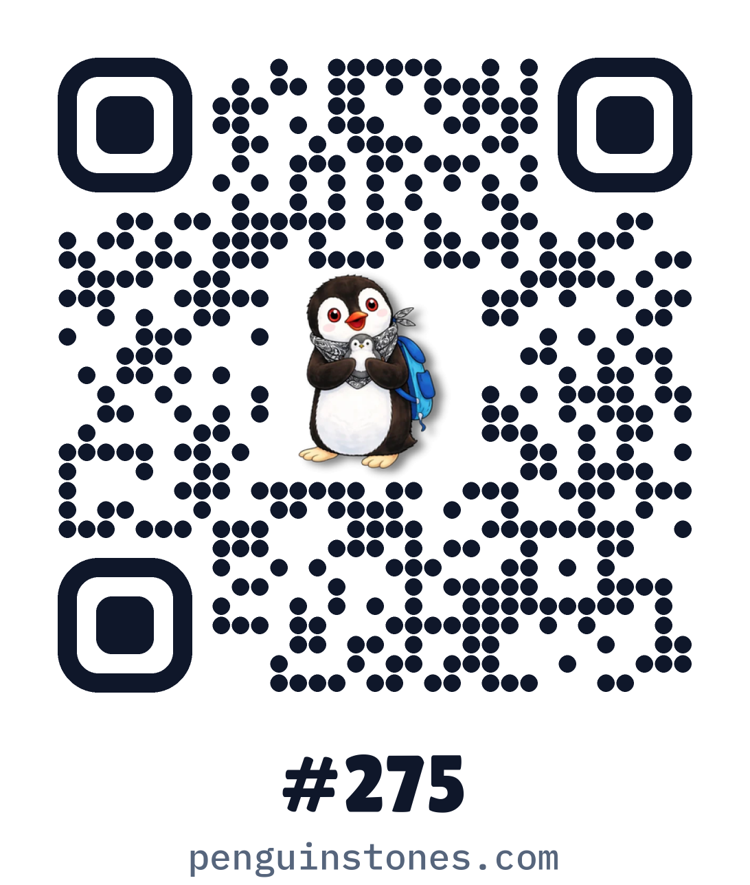 QR code of stone #275