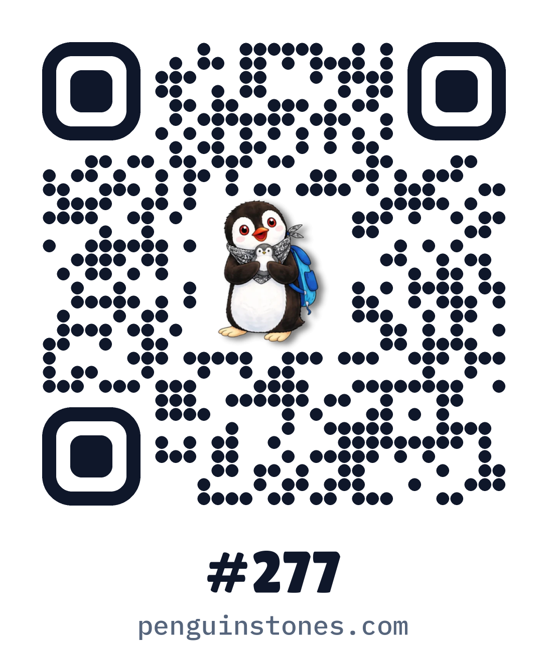 QR code of stone #277